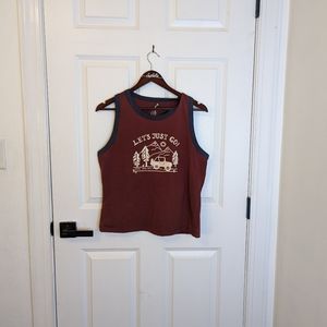 NWT NATURAL LIFE Tank, Slize XL